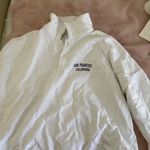 Brandy Melville Collared sweatshirt